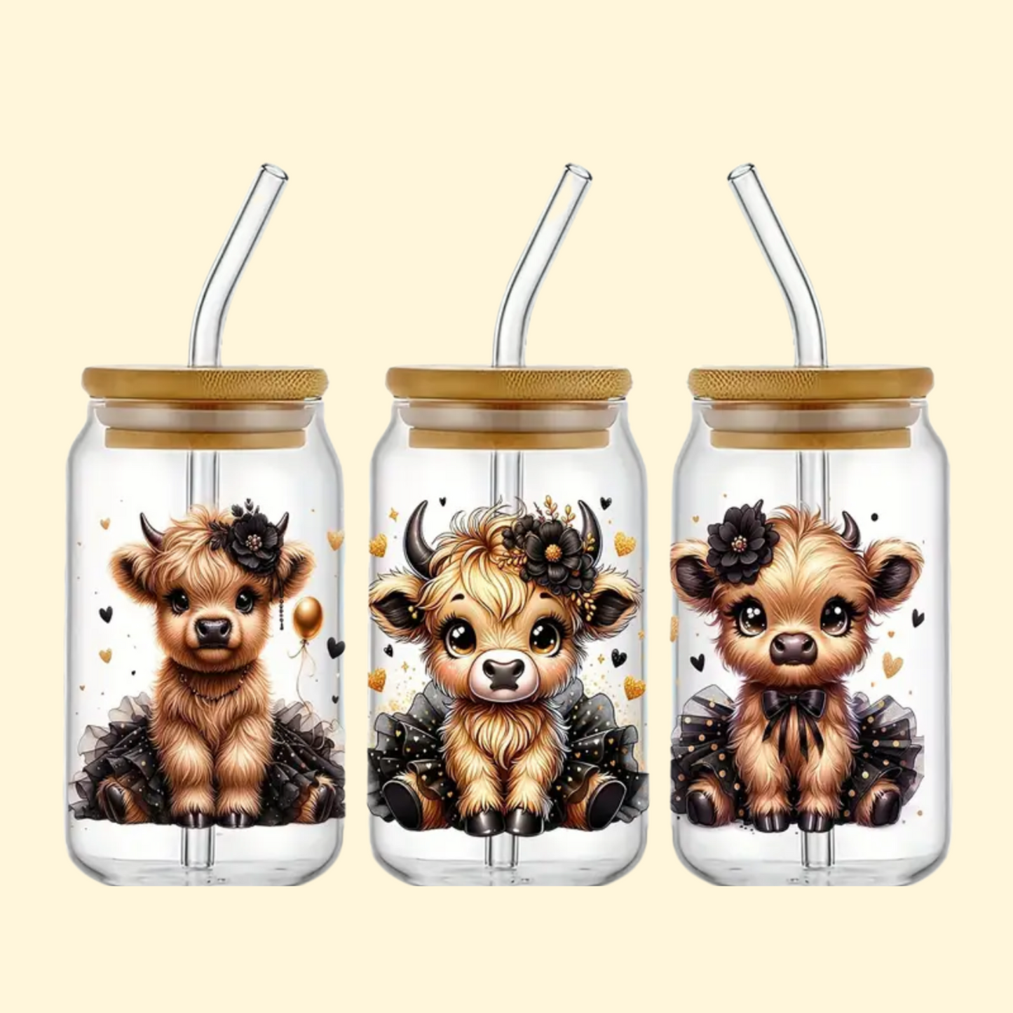 Highland Cow - Black 2