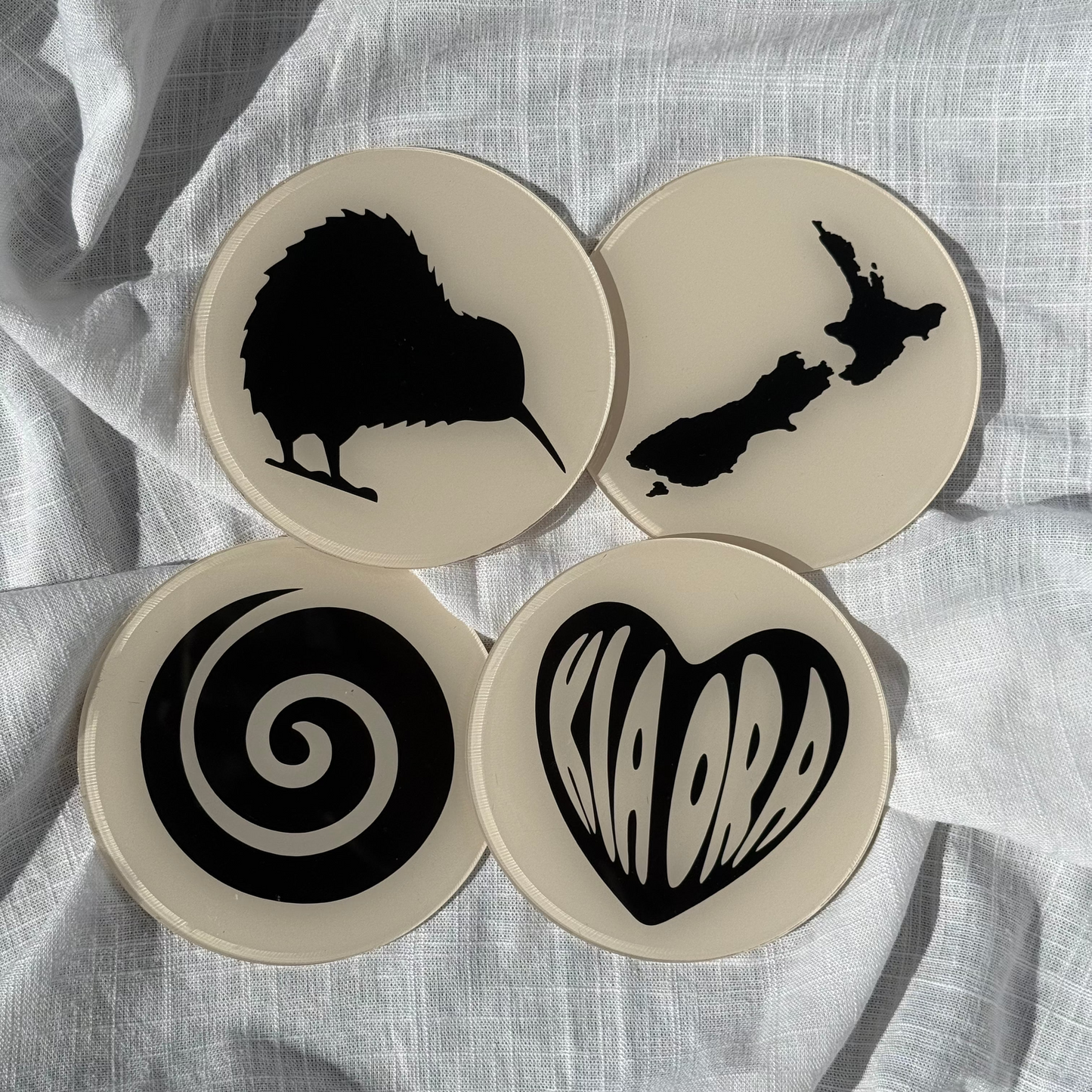 Kiwiana Coasters